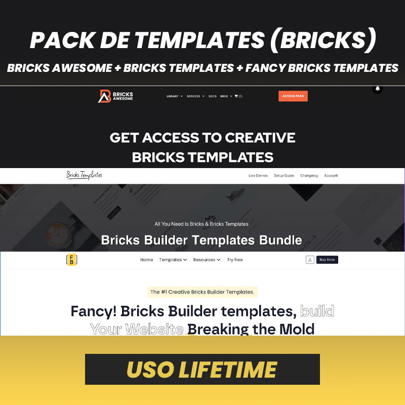 Pack de Templates para Bricks